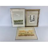 2 X FRAMED AND MOUNTED LTD EDITION ROBERT BARNES PRINTS SUMMER SUN #26/50,