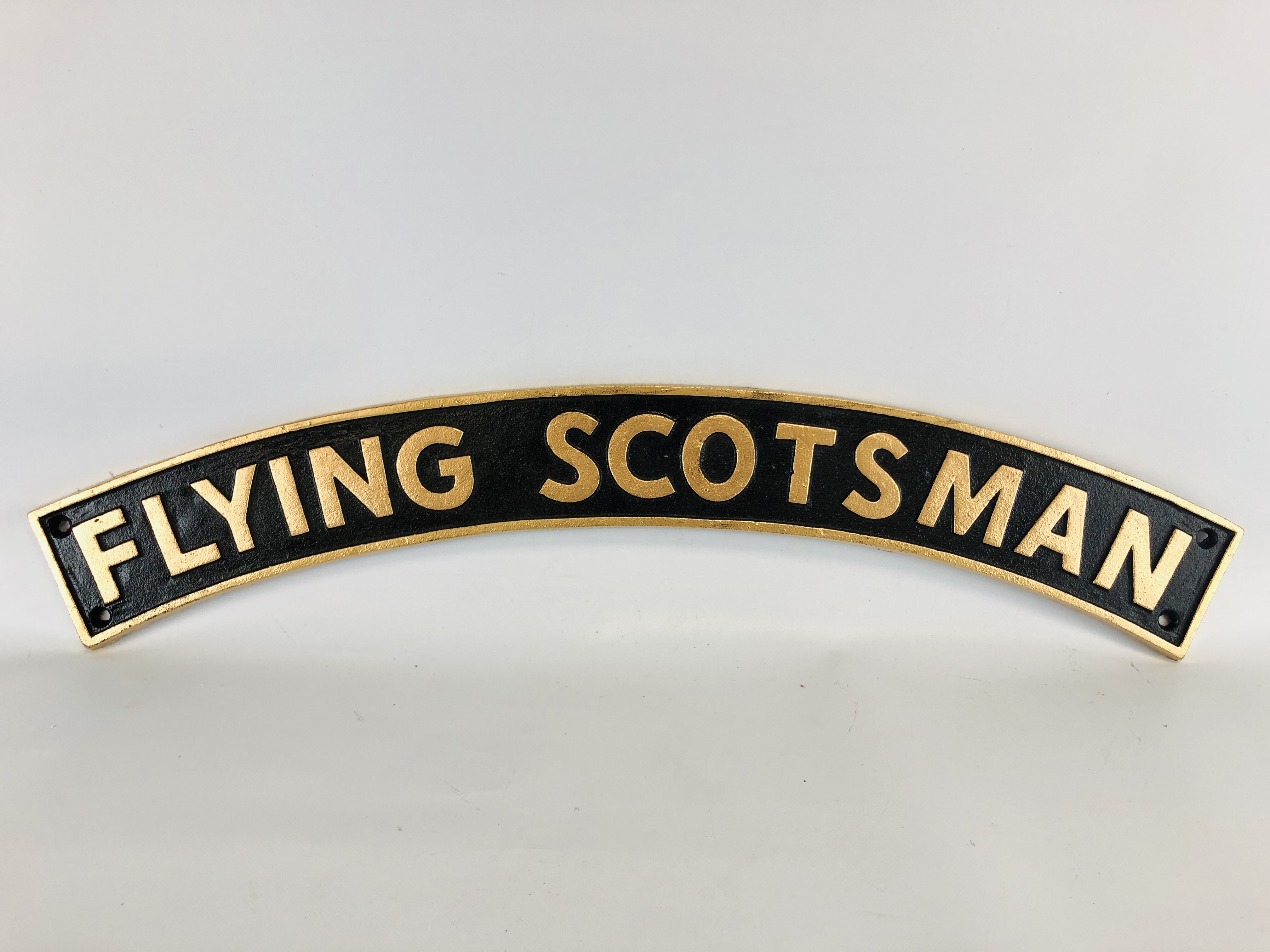 (R) FLYING SCOTSMAN SIGN