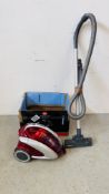 HOOVER CURVE VACUUM CLEANER - SOLD AS SEEN.