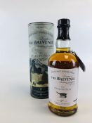 700ML THE BALVENIE THE WEEK OF PEAT 17 YEAR OLD SINGLE MALT WHISKY IN PRESENTATION BOX.