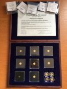 WINDSOR MINT 2015 PORTRAITS OF A PRINCESS GOLD MEDALLIONS,