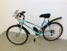 A RALEIGH MONTANA 21 SPEED LADIES BICYCLE.