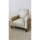 A BUOYANT 1943 GEORGE 6TH LOW CHAIR
