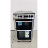 BELLING ELECTRIC DOUBLE OVEN SLOT IN COOKER WITH CERAMIC HOB (WIDTH 50CM) - TO BE FITTED BY A