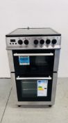 BELLING ELECTRIC DOUBLE OVEN SLOT IN COOKER WITH CERAMIC HOB (WIDTH 50CM) - TO BE FITTED BY A