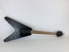 AN EPIPHONE FLYING V ELECTRIC GUITAR - SOLD AS SEEN.