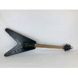 AN EPIPHONE FLYING V ELECTRIC GUITAR - SOLD AS SEEN.