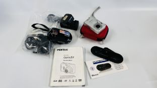 SAMSUNG N363 DIGITAL CAMCORDER WITH ACCESSORIES,