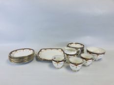 A COLLECTION OF ROYAL ALBERT CHINA DINNER WARE.