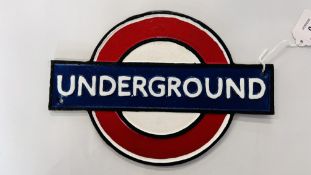 (R) LARGE LONDON UNDERGROUND SIGN