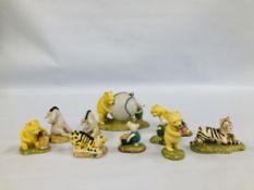 A COLLECTION OF 11 ROYAL DOULTON "THE WINNIE THE POOH COLLECTION" COLLECTORS FIGURES TO INCLUDE