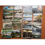 MIXED POSTCARDS, ALL NORFOLK, MANY YARMOUTH, ALSO CROMER, NORWICH, HUNSTANTON ETC. (APPROX 140).