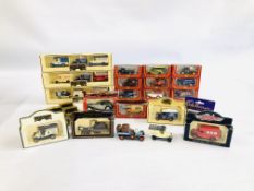 3 X TRIPLE BOXED SETS "DAYS GONE" DIE-CAST COMMERCIALS AND TWO SINGLER,