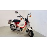 1981 YAMAHA BOP 2 MOPED, VRM - SVF I25W, ONE PREVIOUS OWNER FROM NEW, 3962 RECORDED MILES, NO MOT.