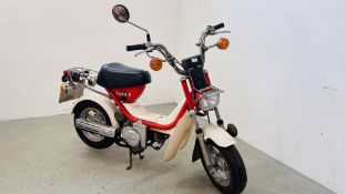 1981 YAMAHA BOP 2 MOPED, VRM - SVF I25W, ONE PREVIOUS OWNER FROM NEW, 3962 RECORDED MILES, NO MOT.