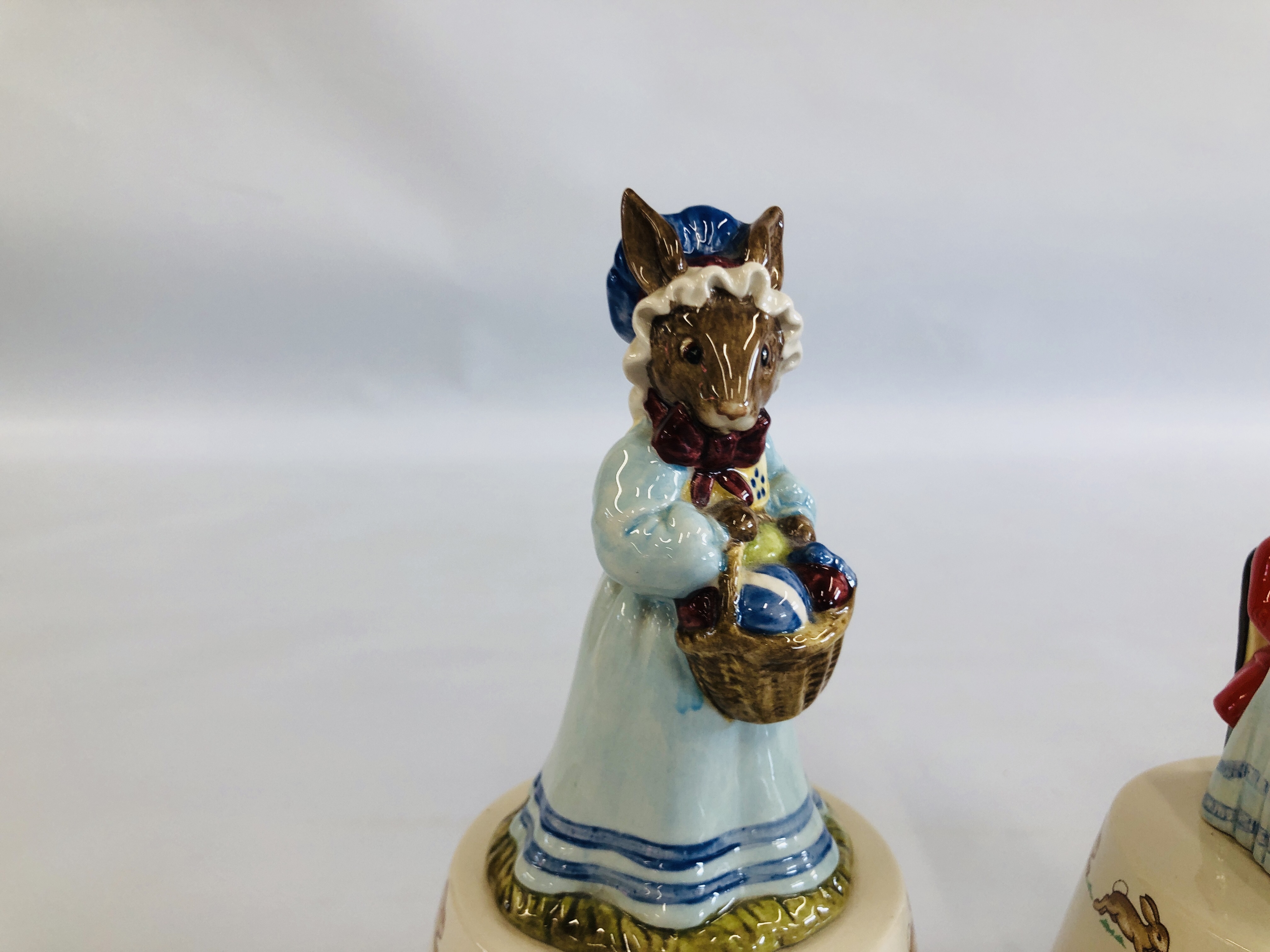 3 ROYAL DOULTON BUNNIKINS MUSIC BOXES TO INCLUDE CHRISTMAS, BIRTHDAYS AND EASTER. - Image 2 of 5