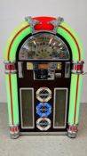 REPRODUCTION STEEPLETONE 1950'S STYLE CD RADIO JUKE BOX (HEIGHT 105CM)