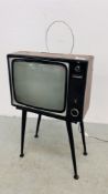 A VINTAGE FERGUSON 14" BATTERY MAINS TV - COLLECTORS ITEM ONLY.