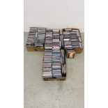 FOUR BOXES OF MIXED CD'S.