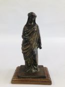 GRAND TOUR BRONZED FIGURE 27CM H.