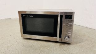 RUSSELL HOBBS MICROWAVE OVEN - SOLD AS SEEN.