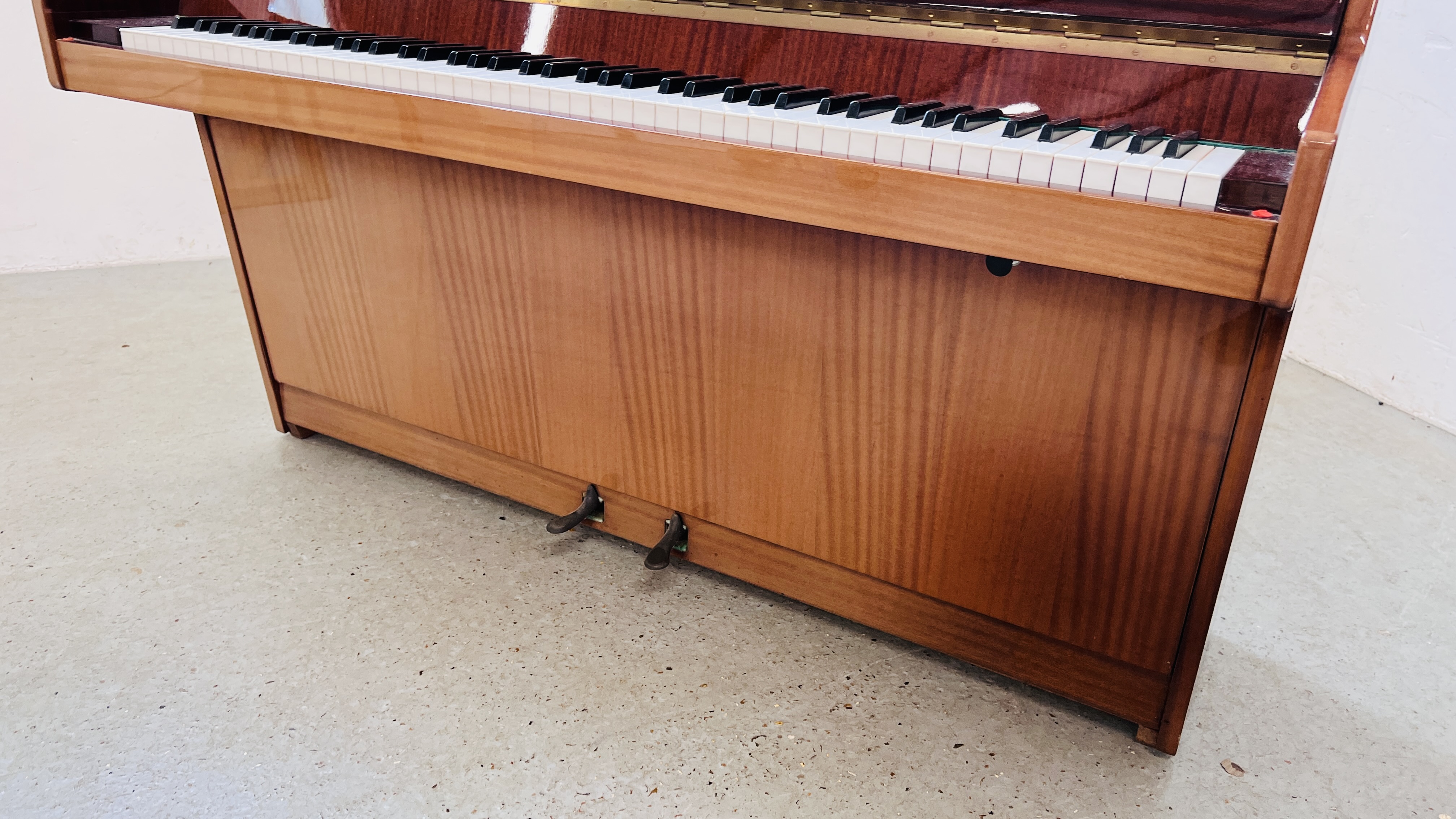 A ZIMMERMAN UPRIGHT PIANO AND STOOL W 142CM X D 53CM X H 108CM - Image 19 of 20