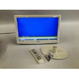 TECHNICA 21 INCH TELEVISION WITH REMOTE AND WALL BRACKET - SOLD AS SEEN.