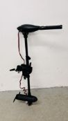 HASWING OSAPIAN 30lbs/ 12 VOLT ELECTRIC OUTBOARD TROLLEY MOTOR - SOLD AS SEEN.