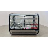 AS NEW POLAR COUNTER TOP REFRIGERATED FOOD SALES CABINET, MODEL CD230-04 - SOLD AS SEEN.