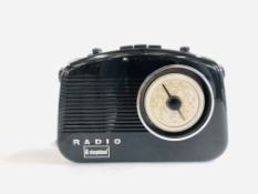 A MODERN RETRO STYLE "STEEPLETONE" RADIO - SOLD AS SEEN.