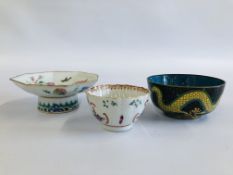 A VINTAGE CHINESE DISH,