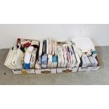 3 X BOXES CONTAINING A COLLECTION OF AS NEW PACKAGED LINEN INCLUDING BED SHEETS ETC.