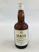 1 X 75.7CL BOTTLE OF "HAIG" GOLD LABEL BLENDED SCOTCH WHISKY.