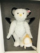 LIMITED EDITION STEIFF LLADRO ANGEL BEAR (WITH BELL), H 28CM, EAN No. 676833, No.