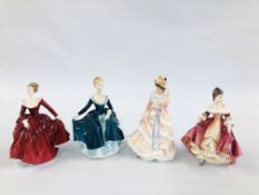 TWO ROYAL DOULTON FIGURINES TO INCLUDE SHARON HN 3603,