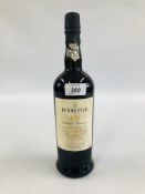 750ML BOTTLE BURMESTER 20 YEAR TAWNY PORT.