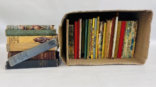 BOX OF MIXED VINTAGE CHILDREN'S BOOKS INCLUDING WARNES FOR BOYS, BOBBY'S BEARS,