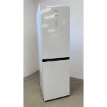 HISENSE WHITE FINISH FRIDGE FREEZER MODEL BCD-313WYA1HC4 - SOLD AS SEEN