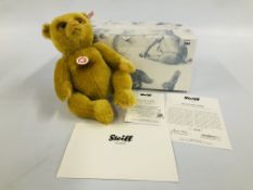 LIMITED EDITION STEIFF BUDDHA BEAR, H 33CM, EAN No. 036521, No.