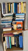 THREE BOXES OF BOOKS MAINLY RELATING TO LOCAL INTEREST INCLUDING MANY SUFFOLK BOOKS AND OTHERS.