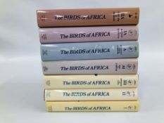 SEVEN VOLUMES THE BIRDS OF AFRICA FRY KEITH URBAN.