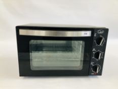 QUEST TABLE TOP OVEN 46CM W X 35CM D X 28CM H - SOLD AS SEEN.