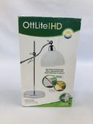 AN OTTLITE 1HD TABLE LAMP - (BOXED AS NEW) - SOLD AS SEEN.