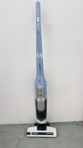 A BOSCH 18V LITHIUM POWER CORDLESS VACUUM CLEANER - SOLD AS SEEN.