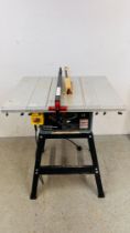 DELTA 254MM TABLE SAW MODEL 36-525 (240V) - SOLD AS SEEN.