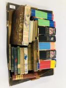 BOX ASSORTED BOOKS TO INCLUDE SEVERAL HARRY POTTER, AA. MILNE, PETER PAN ETC.