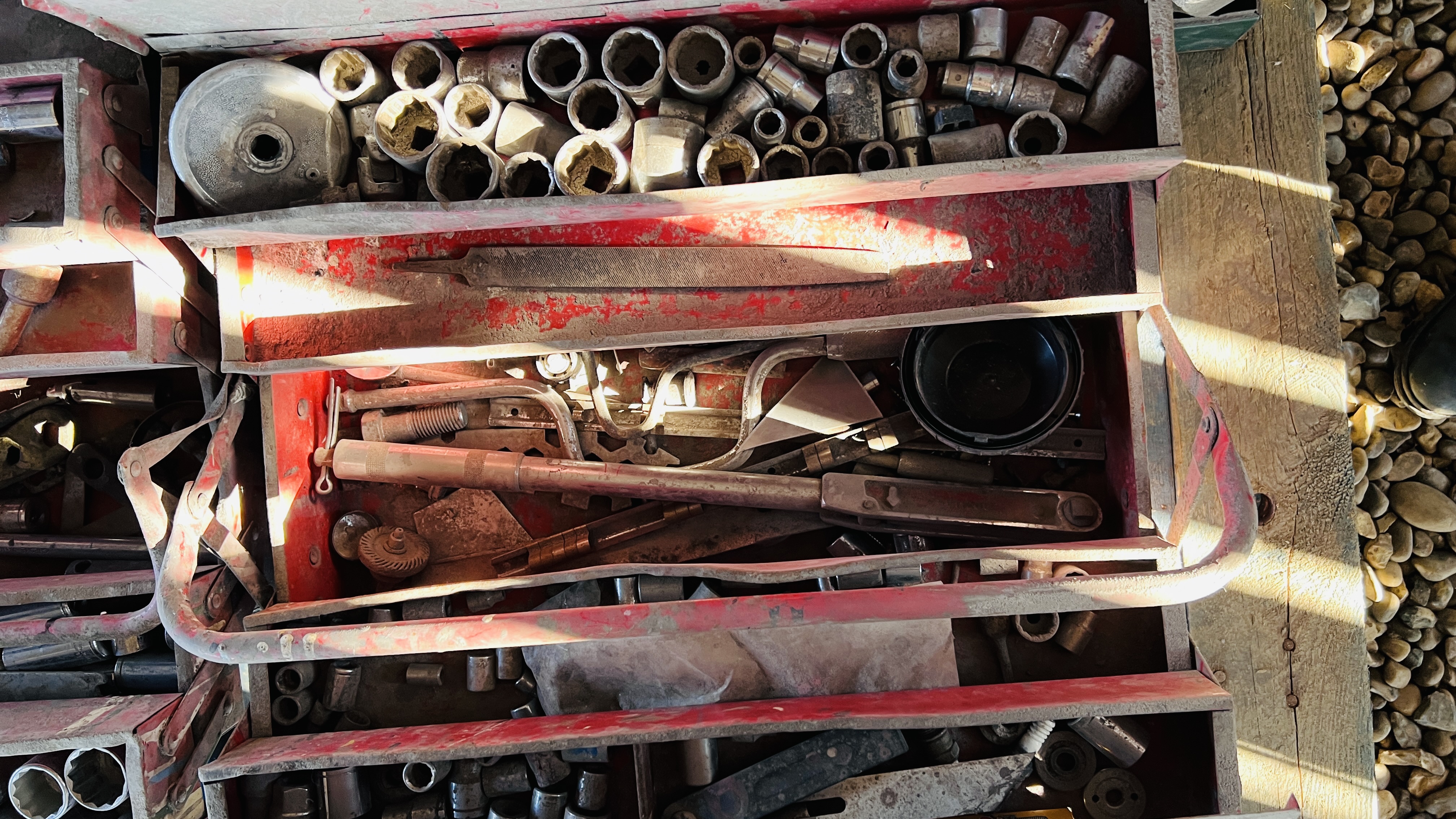 TWO X DRAPER CANTILEVER MECHANICS TOOL BOXES CONTAINING SOCKETS, - Image 3 of 6