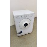 INDESIT REVERSE ACTION TUMBLE DRYER - SOLD AS SEEN.