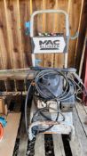MACALLISTER PETROL DRIVEN PRESSURE WASHER A/F CONDITION - SOLD AS SEEN.