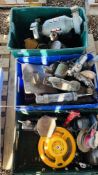 3 X BOXES CONTAINING ASSORTED AIR TOOLS, AS CLEARED, TO INCLUDE DRILLS, SPRAY GUNS,